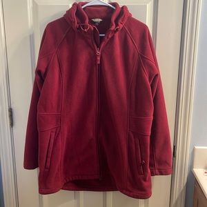 Super cozy and warm long coat.